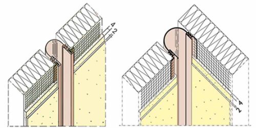 PVC SYSTEM MOVEMENT BEAD 3036 CORNER