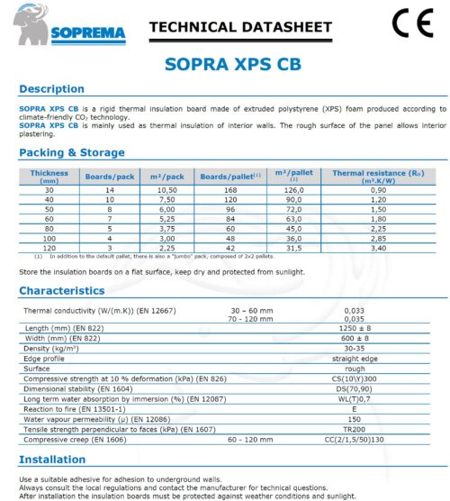XPS WF - PLINTH & PERIMETER - SOPREMA - Image 2