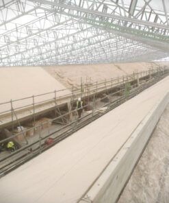 Pavaflex and Isolair Woodfibre insulation being installed on Power Hall - MOSI